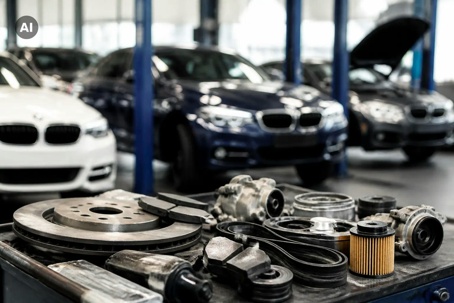 Vejledning til reservedele til forskellige BMW-modeller
